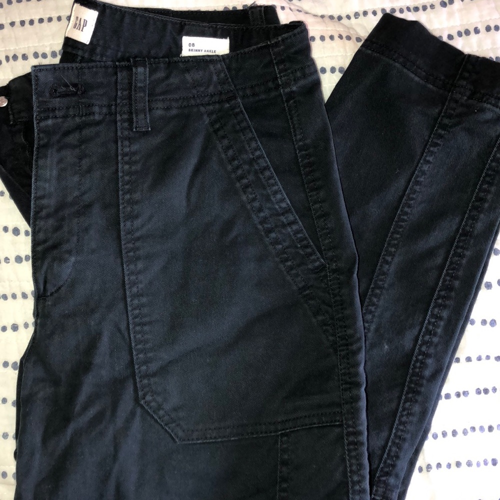 Gap cargo skinny ankle pant